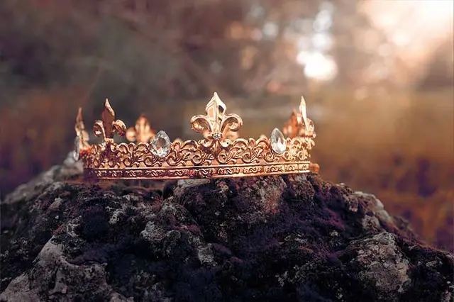 Krone på en sten i forbindelse med nicking the jewels